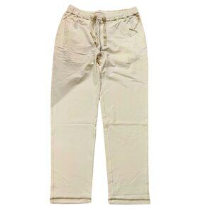 Comfort Wear 19.1 Arnold Zimberg Cream Sweat Pants New With Tags Size Large